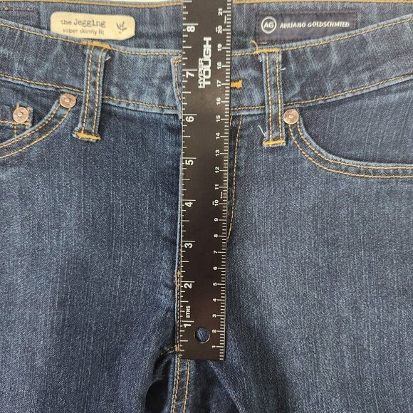 AG Adriano Goldschmied The Jegging Super Skinny Jeans 27 Dark Wash Stretch - Picture 5 of 11